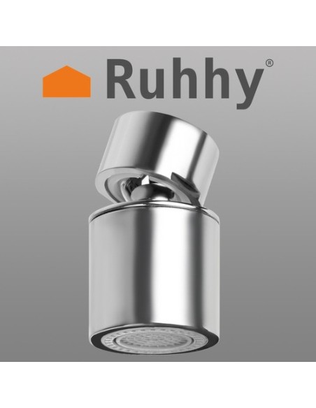 Dviejų funkcijų aeratorius su jungtimi