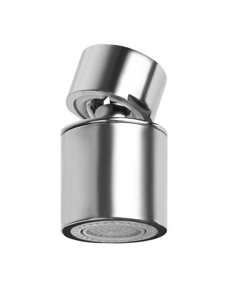 Dviejų funkcijų aeratorius su jungtimi