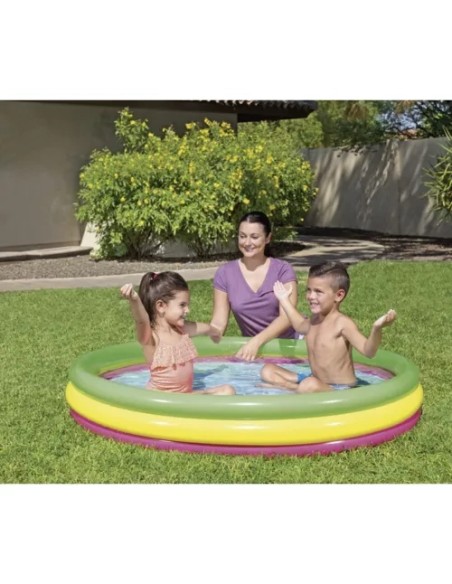 Pripučiamas vaivorykštinis baseinas 152cm Bestway 51103