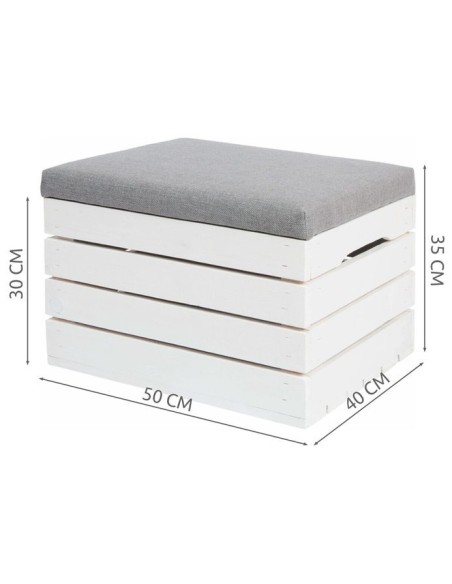 Medinis pufas - skrynia