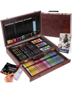 Dažymo rinkinys dėžutėje 148 vnt.