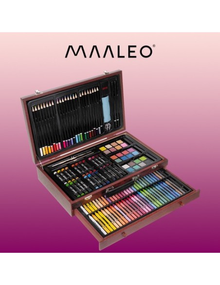 Dažymo rinkinys dėžutėje 148 vnt.