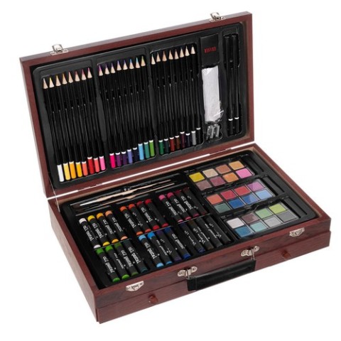 Dažymo rinkinys dėžutėje 148 vnt.