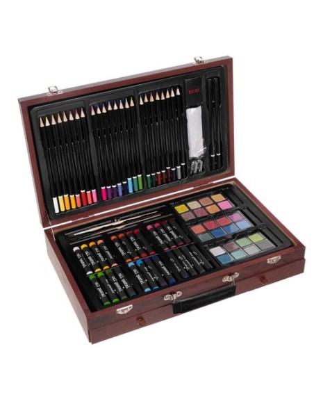 Dažymo rinkinys dėžutėje 148 vnt.