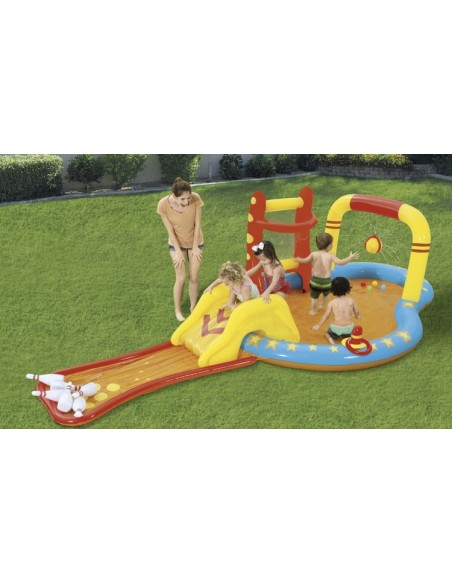 Pripučiama žaidimų aikštelė 435x213x117cm BESTWAY 53068