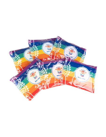 Holi spalvų milteliai - 6 x 100 g rinkinys