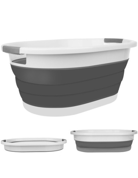 Dubuo – sulankstomas skalbinių krepšelis