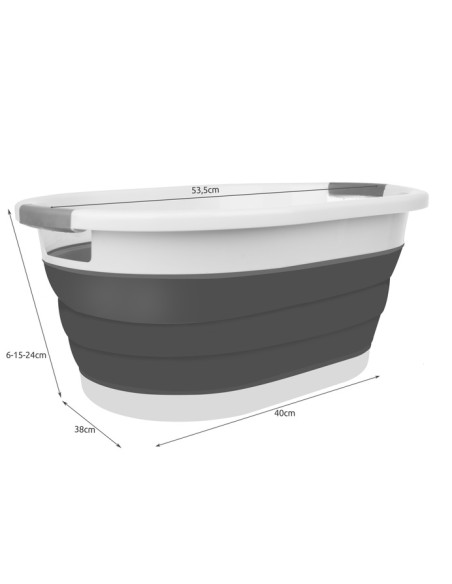 Dubuo – sulankstomas skalbinių krepšelis