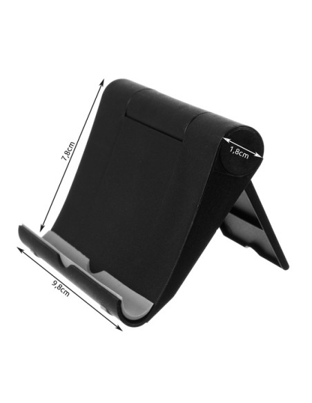 Telefono laikiklis - juodas