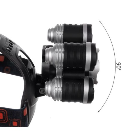 5 x T6 CREE LED priekinis žibintas