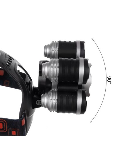 5 x T6 CREE LED priekinis žibintas