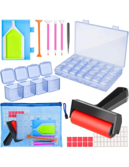 Deimantiniai siuvinėjimo aksesuarai