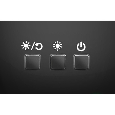 Naktinė lemputė su projektoriumi - juoda LP16857