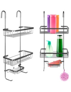 Pakabinama dušo lentyna – sidabrinė