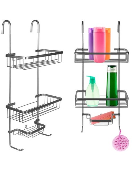Pakabinama dušo lentyna – sidabrinė