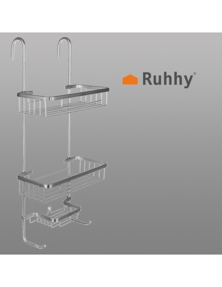 Pakabinama dušo lentyna – sidabrinė