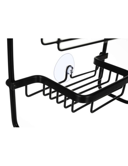 Pakabinama dušo lentyna - juoda