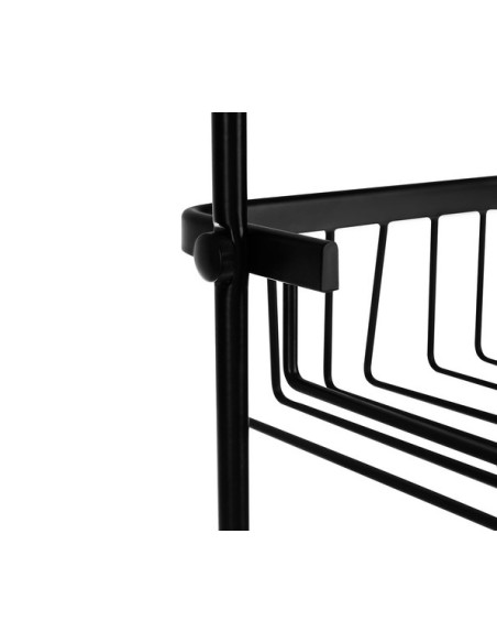 Pakabinama dušo lentyna - juoda