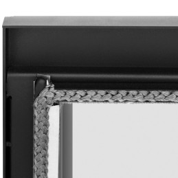 Atskirai pastatoma krosnelė granulinė krosnelė su pulteliu 50-150 m3 6000 W