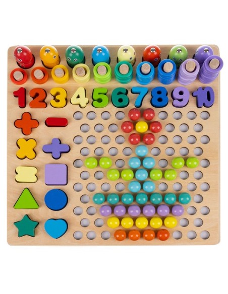 Medinė dėlionė - karoliukai DU17252