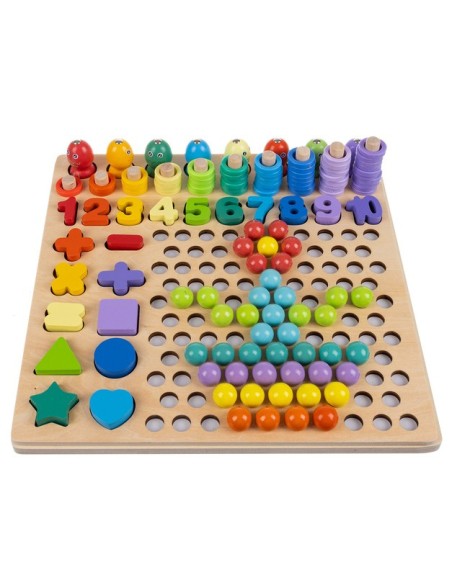 Medinė dėlionė - karoliukai DU17252