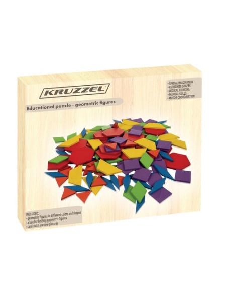 Edukacinė dėlionė – geometrinės figūros