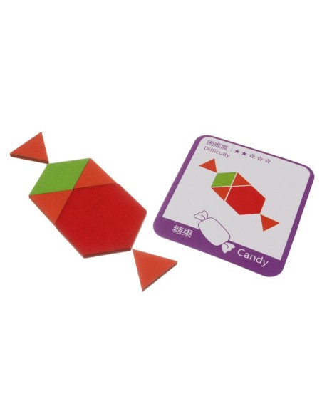 Edukacinė dėlionė – geometrinės figūros