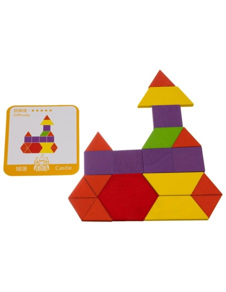 Edukacinė dėlionė – geometrinės figūros