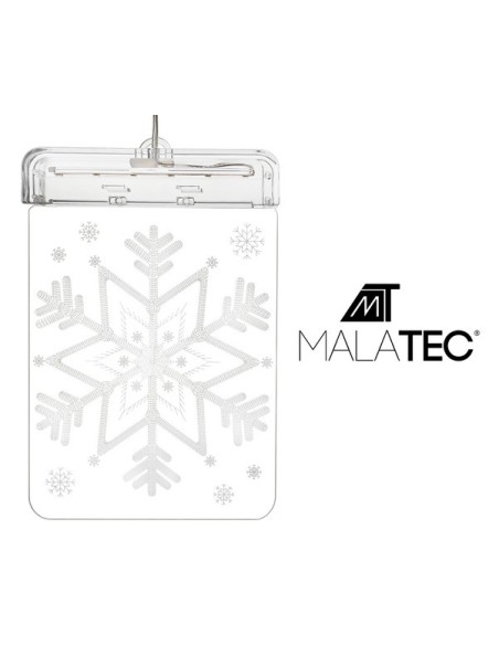 3D LED vitražas - snaigė