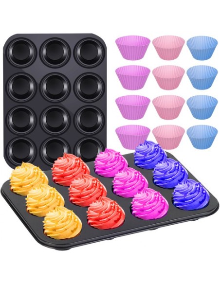 Kepimo skarda + 12 silikoninių formelių