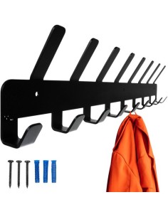 Sieninė kabykla (17 kabliukų) - juoda