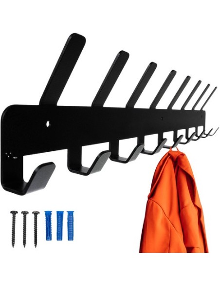 Sieninė kabykla (17 kabliukų) - juoda