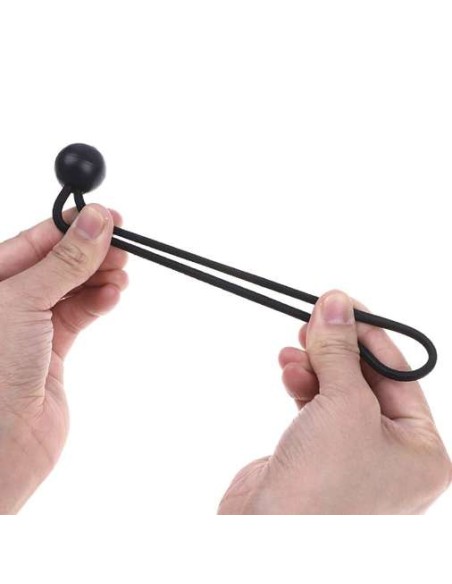 Guminių juostų komplektas su kamuoliuku brezentui - 10 vnt.