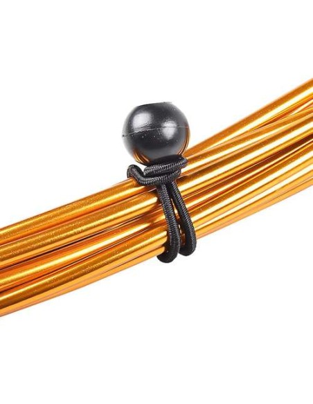 Guminių juostų komplektas su kamuoliuku brezentui - 10 vnt.