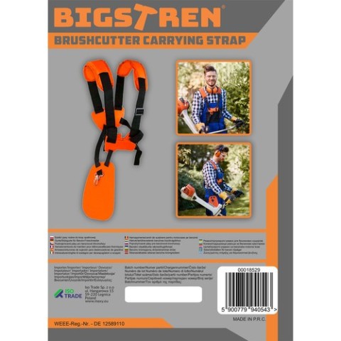 Benzino krūmapjovių diržai/ atraminiai diržai