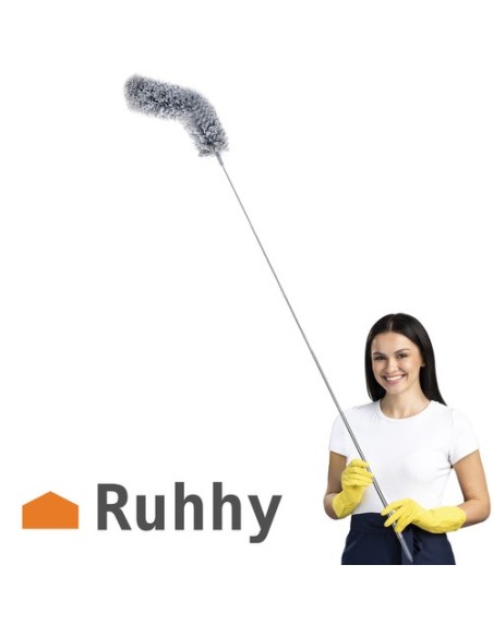 Teleskopinis dulkių šepetys su dviem priedais