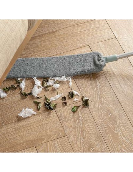 Teleskopinis dulkių šepetys su dviem priedais