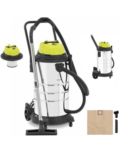 1200W 60L šlapio ir sauso pramoninis dulkių siurblys su maitinimo lizdu 1200W 60L šlapio ir sauso pramoninis dulkių siurblys su maitinimo lizdu