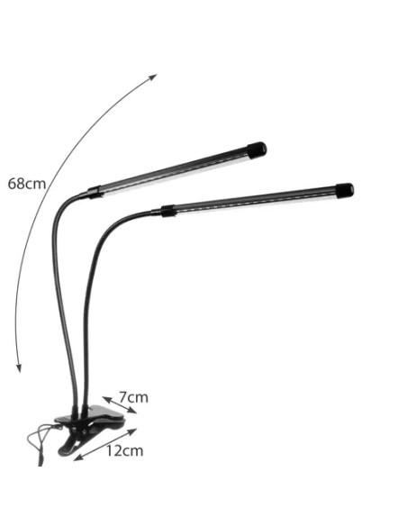 Lempa 20 LED 2vnt. augalų augimui Gardlovas 19241 m