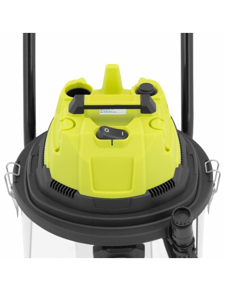 1200W 60L šlapio ir sauso pramoninis dulkių siurblys su maitinimo lizdu 1200W 60L šlapio ir sauso pramoninis dulkių siurblys su maitinimo lizdu
