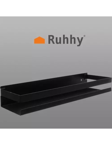 Ruhhy 19188 juoda vonios lentyna