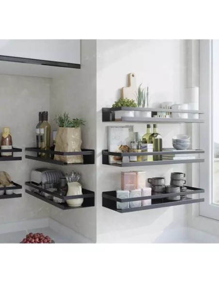 Ruhhy 19188 juoda vonios lentyna