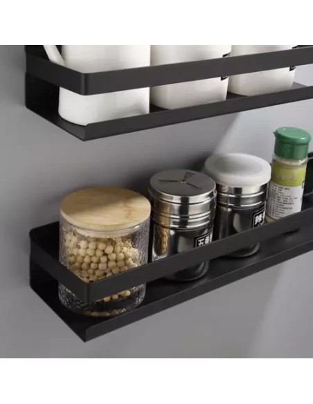 Ruhhy 19188 juoda vonios lentyna