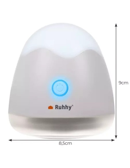 Ruhhy 19162 drabužių skustuvas su naktine lempute