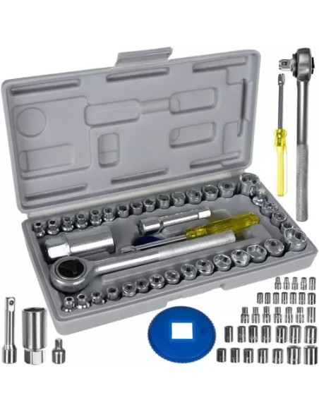 Lizdinių raktų rinkinys - 40 vnt. Bigstren 19168 m