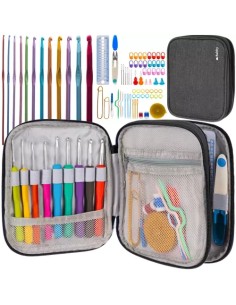 85 vnt nėrimo kabliukų rinkinys Ruhhy 19456