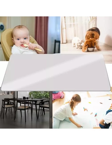 Apsauginis kilimėlis po kėde 90x130cm RUHHY - pieniškas