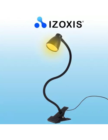 Stalinis šviestuvas su segtuku - juodas Izoxis 19454