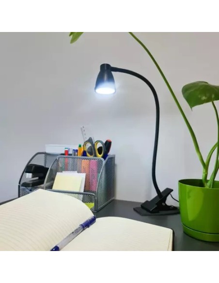 Stalinis šviestuvas su segtuku - juodas Izoxis 19454