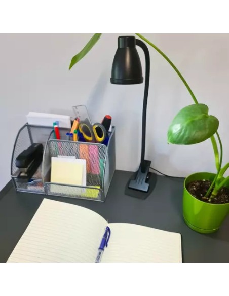 Stalinis šviestuvas su segtuku - juodas Izoxis 19454